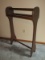 Unusually Tall Knotty Pine Quilt Rack Stand
