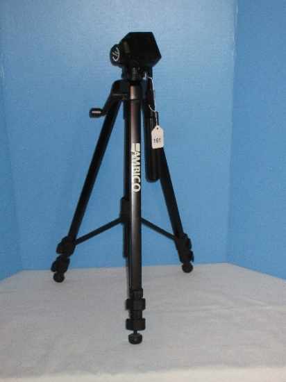 Ambico V-0542 Model Video Tripod Camcorder Camera Stand w/ Level