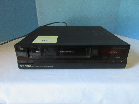 XR-1000 Video Cassette Recorder SVG-200