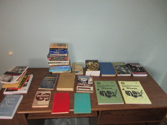 Group - Misc. Paper/Hardback Books Meditations, Firearms, 2011 Atlanta Falcons Rise Up
