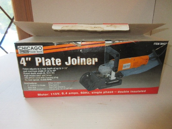 Chicago Electric Power Tools 4" Plate Joiner
