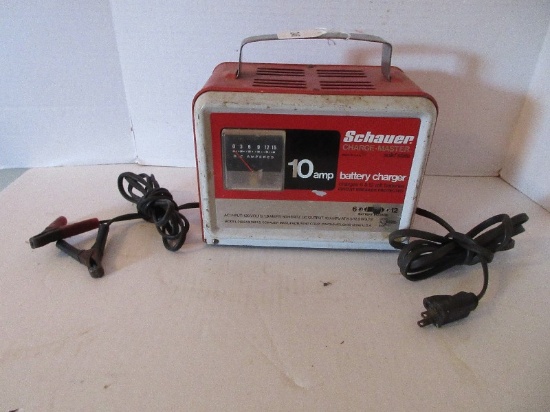 Schauer Charge-Master Battery Charger 6 & 12 Volt Batteries
