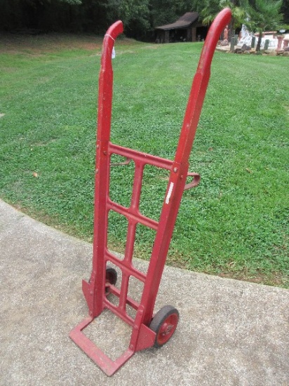 Vintage Red Hand Truck