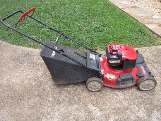 Troy-Bilt 21" Self-Propelled Mower w/ Rear Bag/Mulch
