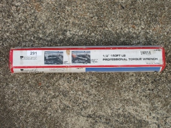 Pittsburgh 1/2" 150ft LB Professional Torque Wrench #239