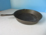 Cast Iron 8 Handle Skillet Frying Pan w/ Dual Pour Spouts