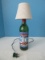 Unique Collectible Green Glass Lighted Wine Bottle 14