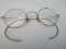 Vintage Pair - Wire Rim Glass B&L 1/10 12KGF Engraved Frame Design