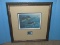 Collector's 1995-1996 South Carolina Marine Sailfish Artist Signed D. Pebbles Print