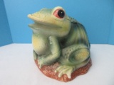 Ceramic Toad Frog 8 1/4