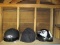 3 Helmets Dot HJC Helmet Size XL, 2 Dot American Eagle Size L