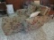 Jetton Furniture Inc. Two Arm Chaise Lounge Chair Floral & Foliage Upholstery