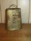 Early Metal Cowbell Painted Gold Tone