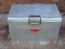 Vintage Thermaster By Poloron Aluminum Ice Chest Cooler w/ Insert Tray