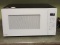 White G.E. Appliance Profile Counter Top 1100 Watt Microwave/Sensor Cooking