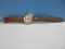 Unique Disney Mickey Mouse Musical Lorus Quartz Wrist Watch Star Second Hand