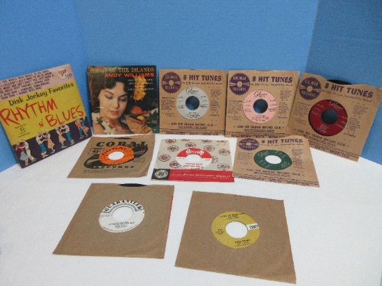 Vintage Collection Misc. 45RMPS Vinyl Singles Paul Evans, Misc. Toni Fisher