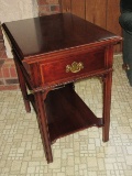 Magnificent Pennsylvania Classics Inc. Craftsmen of Solid Cherry Chippendale Style End Table