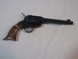 Vintage Johnny Eagle Red River Toy Western Pistol Handled Taped