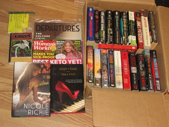 Book Lot - Nicole Richie, Stona Fitch, Catherine Coulter, Etc.