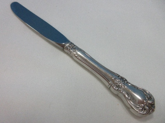 Towle Sterling Old Master Pattern Modern Hollow Butter 6 1/2" Spreader w/ Stainless Blade