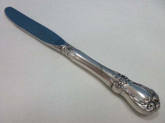 Towle Sterling Old Master Pattern Modern Hollow Butter 6 1/2" Spreader w/ Stainless Blade