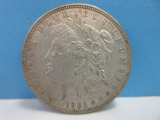 1921 Morgan Silver Dollar Coin Denver Mint Mark