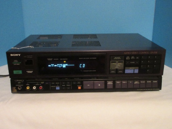 Sony Audio/Video Control Center FM Stereo/FM-AM Receiver Model STR-AV580