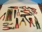 Group - Hex Crimping Tool, O-Ring Tool, Needle Nose Pliers, Clark Cable Terminal Crimper, Etc.