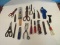 Group - Wood Chisels, Cutter Shears, Curved Knife, Etc.