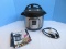 Instant Pot Duo Series Mini Electric Pressure Cooker 3qt Volume w/ Recipe Book