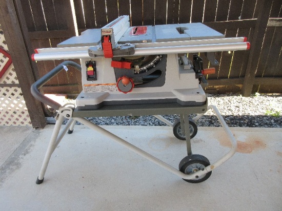 Awesome Deal Ridgid 10" Blade Table Saw w/ Guide Pro Jobsite w/ Mobile Stand