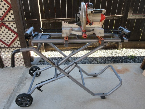 Incredible Buy Pro Jobsite Ridgid 10" Chop Saw/Compound Miter Saw Utility Vehicle
