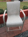 Aluminum Frame Patio bar Stool