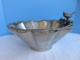Star Home Designs Birds & Branches Collection Cast Aluminum Console Serving Bowl
