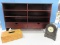 Group - Cherry 2 Piece Office Organizer w/ 2 Drawers/Adjustable Shelves