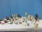 Group - Misc. Figurines, Chimes, Cloisonne Bell, Angel Figurines, Etc.