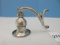 Sterling Candle Arm Sconce Converted Candle Snuffer