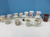 Collection of Mugs, Coffee Cups, Butterfly Meadow Lenox 5 1/4