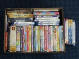 25 Plus DVD's Disney Bambi II, Cars, Barbie Slingo Quest Game, Alice in Wonderland, Dora