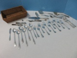 Misc. Silverplate/Stainless Flatware & Serving Pieces