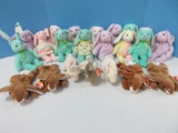 22 Ty Beanie Babies Collection Collectible Plush Collector's Toys Various Bunny Rabbits