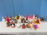 30 Collectible Ty Beanie Babies Collectors Plush Toys Various Birds
