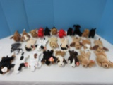 27 Collectible Ty Beanie Babies Collectors Plush Toys Various Dogs