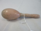 Vintage Wooden Handle Sock Darner