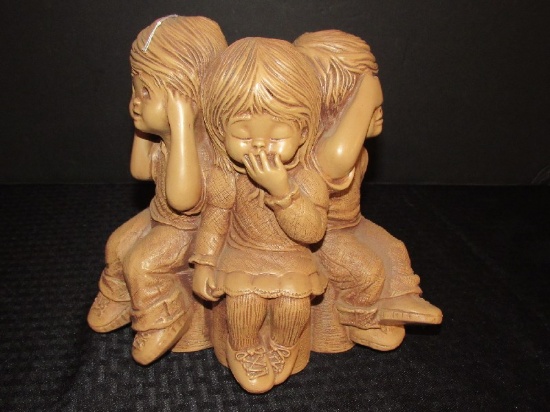 Innocence Fannikins Inc. Resin See/Hear/Speak No Evil Décor