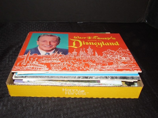 Lot - Vintage Travel Books/Booklets, Walt Disney Disneyland, Casters State Park