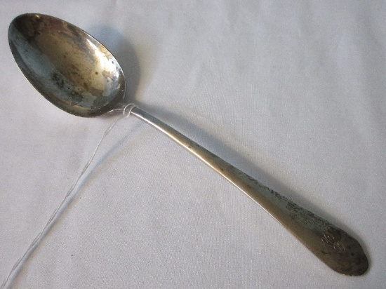 Weidlich Sterling Spoon Co. 8 1/4" Silver Table Spoon/Serving Spoon