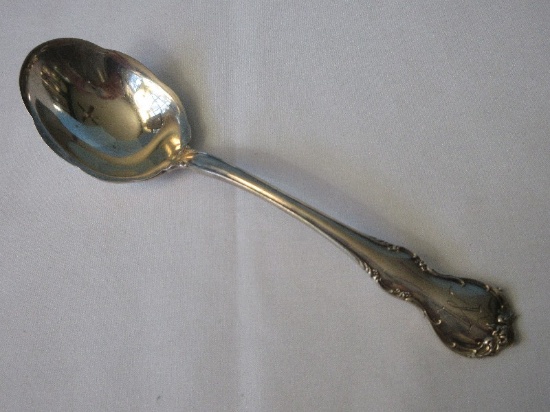 Towle Sterling French Provincial Pattern Silverware Glossy Finish Sugar Spoon 5 7/8"