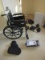 Drive Silver sport II Series Wheel Chair w/ General Use Cushions, Etc.